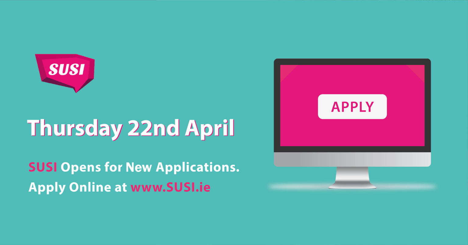 SUSI is open for 21/22 applications! Youth Work Ireland Tipperary